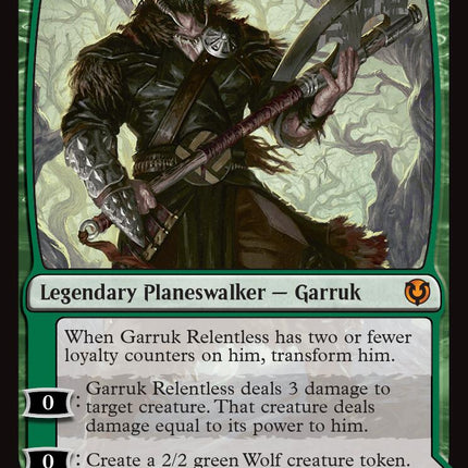 Garruk Relentless // Garruk, the Veil-Cursed [Innistrad Remastered]