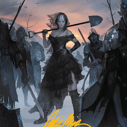Heartless Summoning Art Card (Gold-Stamped Signature) [Innistrad Remastered Art Series]