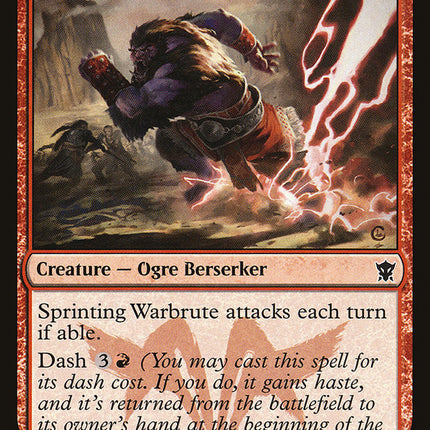 Sprinting Warbrute [Dragons of Tarkir]