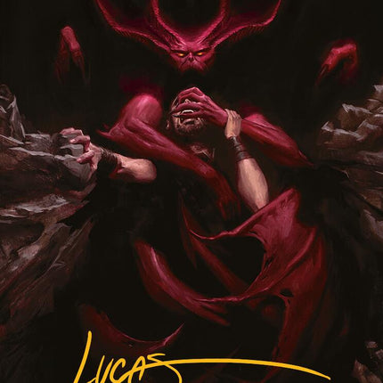 Infernal Grasp Art Card (Gold-Stamped Signature) [Innistrad Remastered Art Series]