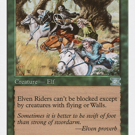 Elven Riders [Classic Sixth Edition]