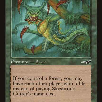 Skyshroud Cutter [Nemesis]