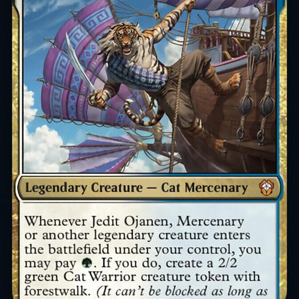 Jedit Ojanen, Mercenary [Dominaria United Commander]