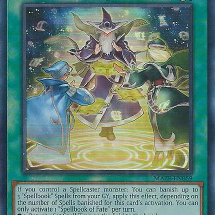 Spellbook of Fate [MAZE-EN059] Super Rare