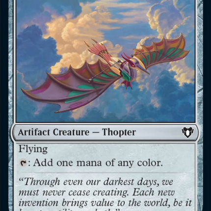 Ornithopter of Paradise [Commander Masters]