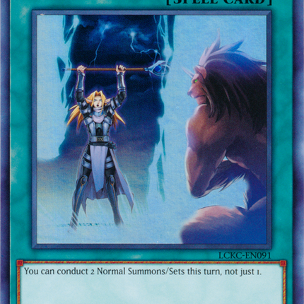 Double Summon [LCKC-EN091] Ultra Rare