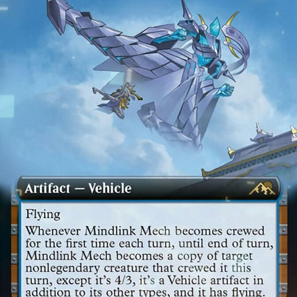 Mindlink Mech (Extended Art) [Kamigawa: Neon Dynasty]