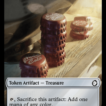 Treasure (0018) // Warrior Double-Sided Token [Fallout Tokens]