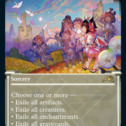 Farewell (Showcase) (Foil Etched) [Kamigawa: Neon Dynasty]
