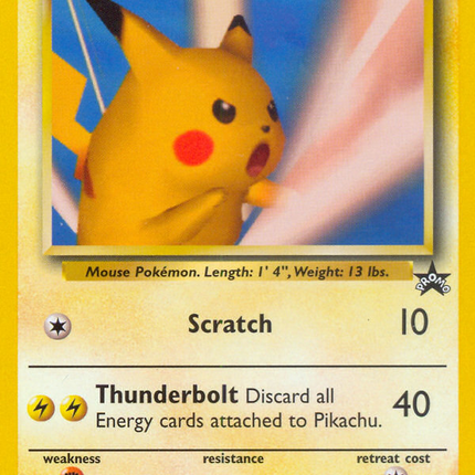 Pikachu (26) [Wizards of the Coast: Black Star Promos]