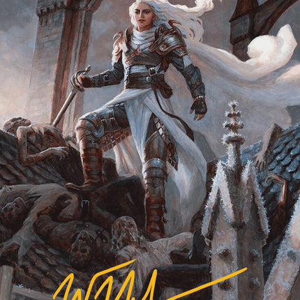 Thalia, Heretic Cathar Art Card (Gold-Stamped Signature) [Innistrad Remastered Art Series]