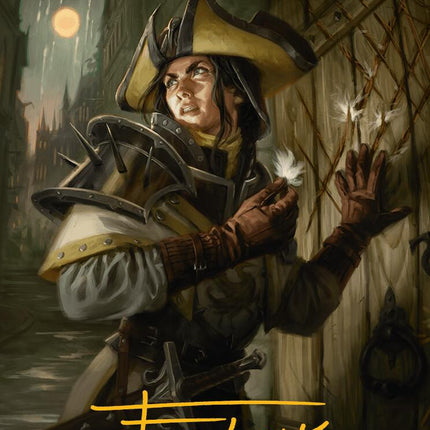 Thraben Inspector Art Card (Gold-Stamped Signature) [Innistrad Remastered Art Series]
