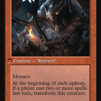 Village Messenger // Moonrise Intruder (Retro Frame) [Innistrad Remastered]