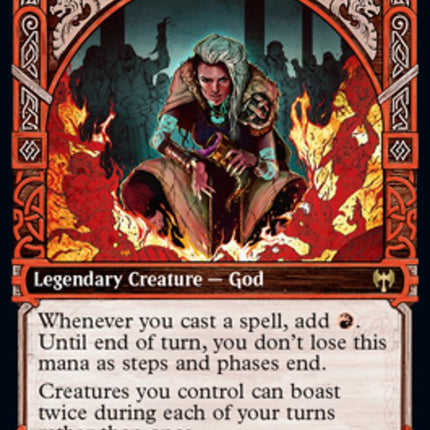 Birgi, God of Storytelling // Harnfel, Horn of Bounty (Showcase) [Kaldheim]