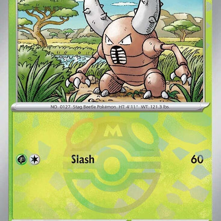 Pinsir (003/131) (Master Ball Pattern) [Scarlet & Violet: Prismatic Evolutions]