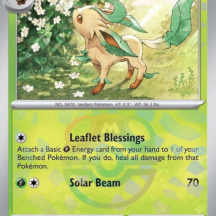 Leafeon (005/131) (Master Ball Pattern) [Scarlet & Violet: Prismatic Evolutions]