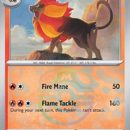 Pyroar (016/131) (Master Ball Pattern) [Scarlet & Violet: Prismatic Evolutions]