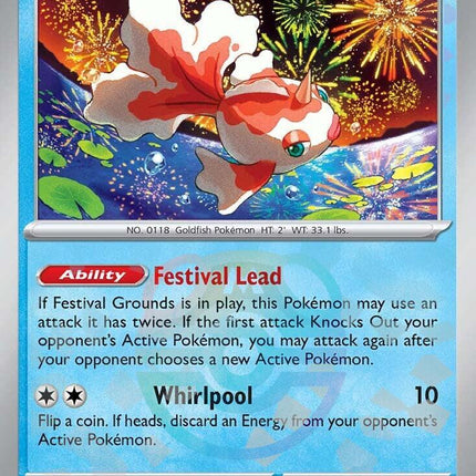 Goldeen (020/131) (Master Ball Pattern) [Scarlet & Violet: Prismatic Evolutions]