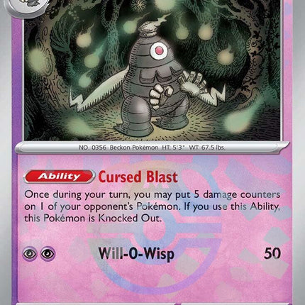 Dusclops (036/131) (Master Ball Pattern) [Scarlet & Violet: Prismatic Evolutions]