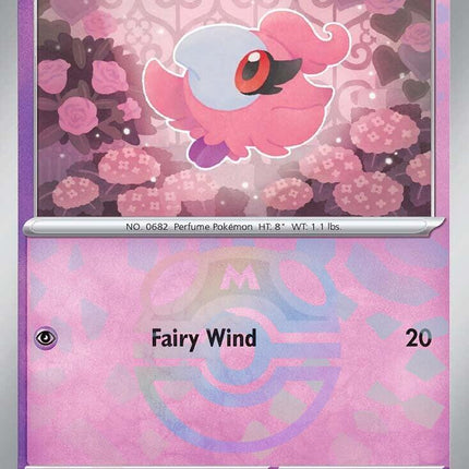 Spritzee (038/131) (Master Ball Pattern) [Scarlet & Violet: Prismatic Evolutions]