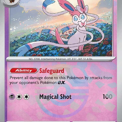 Sylveon (040/131) (Master Ball Pattern) [Scarlet & Violet: Prismatic Evolutions]