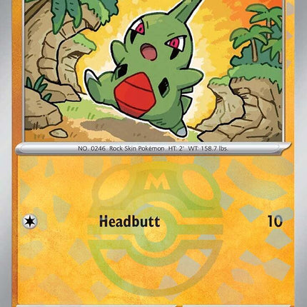 Larvitar (047/131) (Master Ball Pattern) [Scarlet & Violet: Prismatic Evolutions]
