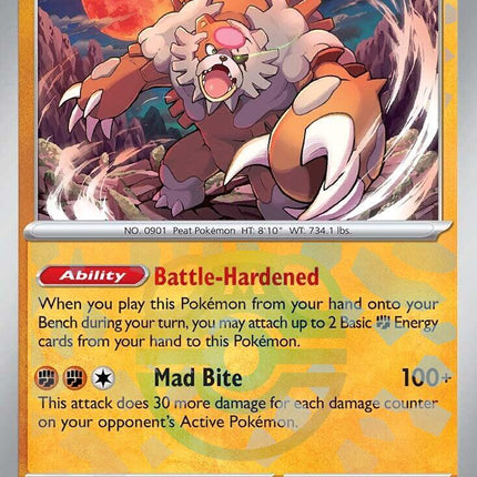 Bloodmoon Ursaluna (054/131) (Master Ball Pattern) [Scarlet & Violet: Prismatic Evolutions]
