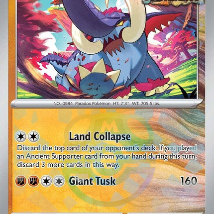 Great Tusk (055/131) (Master Ball Pattern) [Scarlet & Violet: Prismatic Evolutions]
