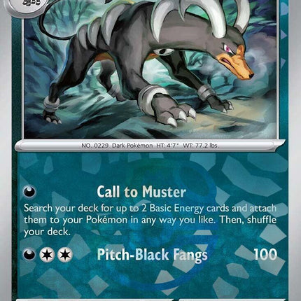 Houndoom (063/131) (Master Ball Pattern) [Scarlet & Violet: Prismatic Evolutions]
