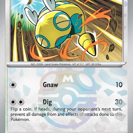 Dunsparce (079/131) (Master Ball Pattern) [Scarlet & Violet: Prismatic Evolutions]