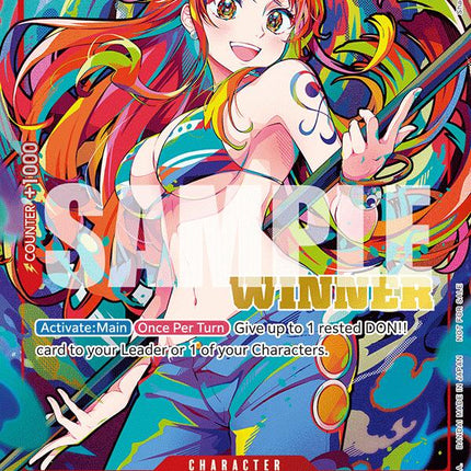 Nami (2025 New Year Event) [Winner] [One Piece Promotion Cards]