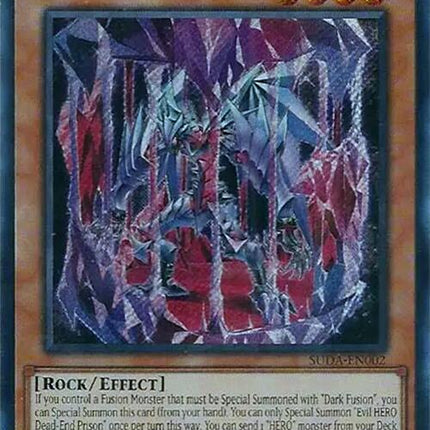 Evil HERO Dead-End Prison [SUDA-EN002] Secret Rare