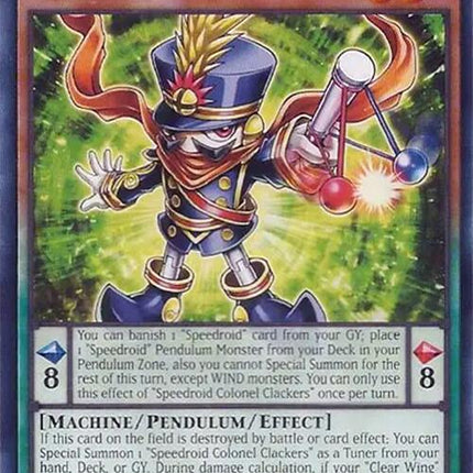 Speedroid Colonel Clackers [SUDA-EN006] Common