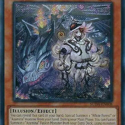 Elzette, Azamina of the White Forest [SUDA-EN008] Secret Rare