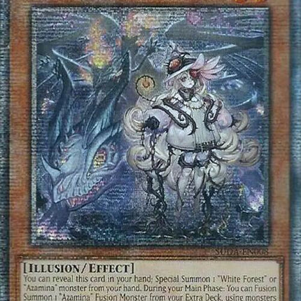 Elzette, Azamina of the White Forest (Quarter Century Secret Rare) [SUDA-EN008] Quarter Century Secret Rare