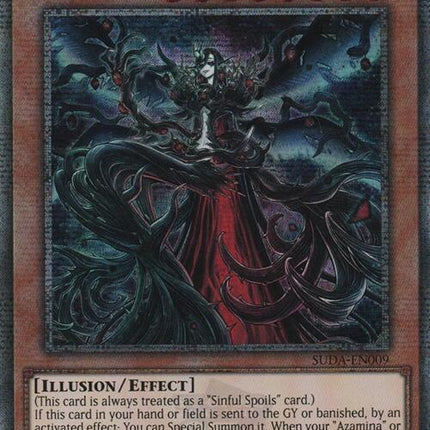 Queen Azamina (Quarter Century Secret Rare) [SUDA-EN009] Quarter Century Secret Rare