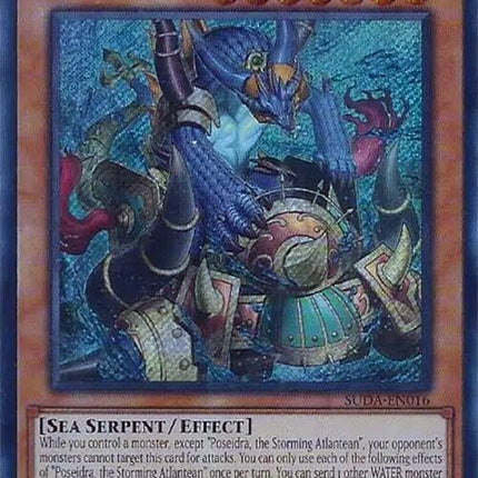 Poseidra, the Storming Atlantean [SUDA-EN016] Secret Rare
