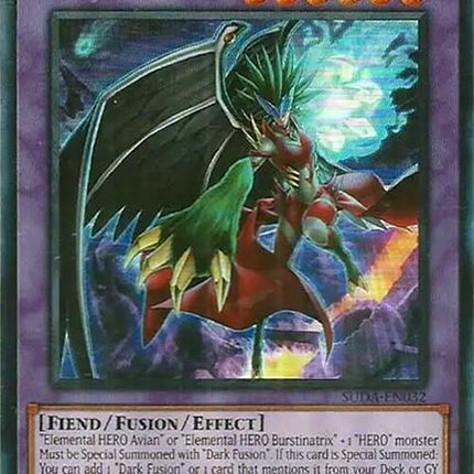 Evil HERO Inferno Wing - Backfire [SUDA-EN032] Super Rare