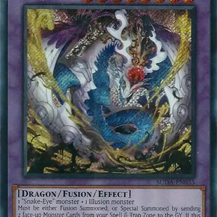 Snake-Eyes Doomed Dragon [SUDA-EN035] Secret Rare