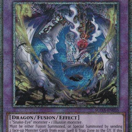 Snake-Eyes Doomed Dragon (Quarter Century Secret Rare) [SUDA-EN035] Quarter Century Secret Rare