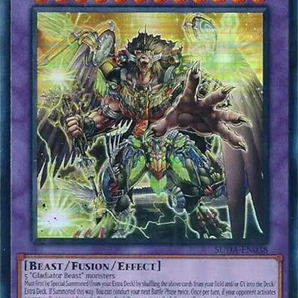 Gladiator Beast Claudius [SUDA-EN038] Super Rare