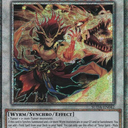 Tenyi Spirit - Mula Adhara (Quarter Century Secret Rare) [SUDA-EN042] Quarter Century Secret Rare
