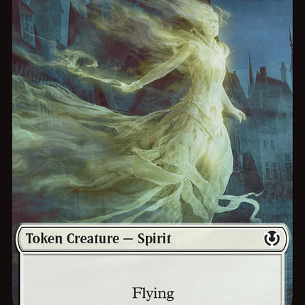 Spirit // Human (0002) Double-Sided Token [Innistrad Remastered Tokens]