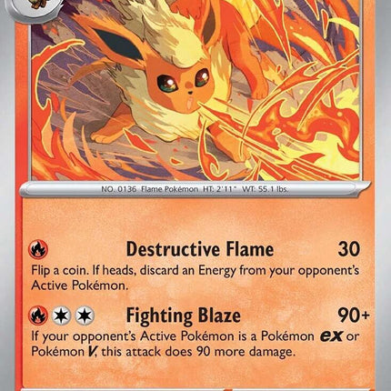 Flareon (SVP167) [Scarlet & Violet: Black Star Promos]
