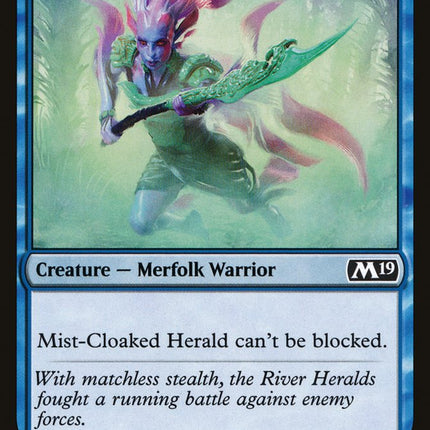 Mist-Cloaked Herald [Core Set 2019]