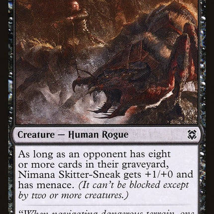 Nimana Skitter-Sneak [Zendikar Rising]