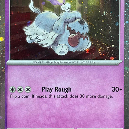 Greavard (100/197) (Cosmos Holo) (Deck Exclusive) [Scarlet & Violet: Obsidian Flames]