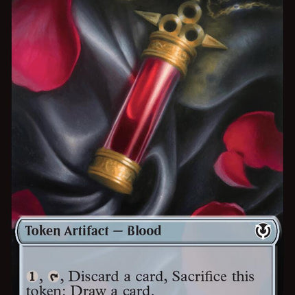 Blood // Vampire (0007) Double-Sided Token [Innistrad Remastered Tokens]
