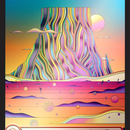 Mountain (1481) (Rainbow Foil) [Secret Lair Drop Series]