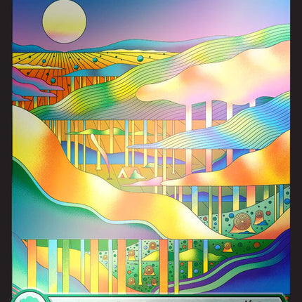 Forest (1482) (Rainbow Foil) [Secret Lair Drop Series]